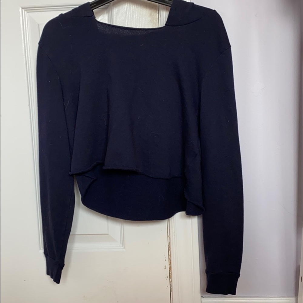 Cropped sweater